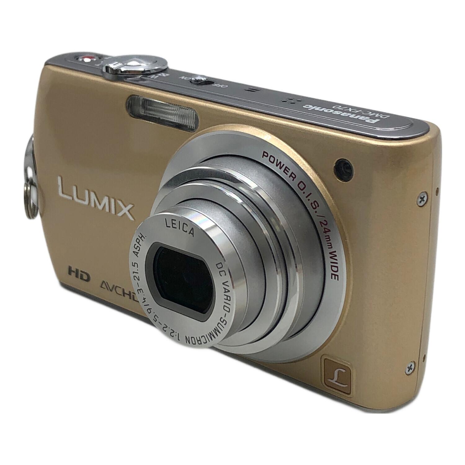 美品】動作確認済 Panasonic DMC-FX70 ゴールド 美品！動作確認済み