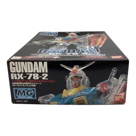 BANDAI (バンダイ) ガンプラ 1/100 MG RX-78-2 ガンダム クリスタル