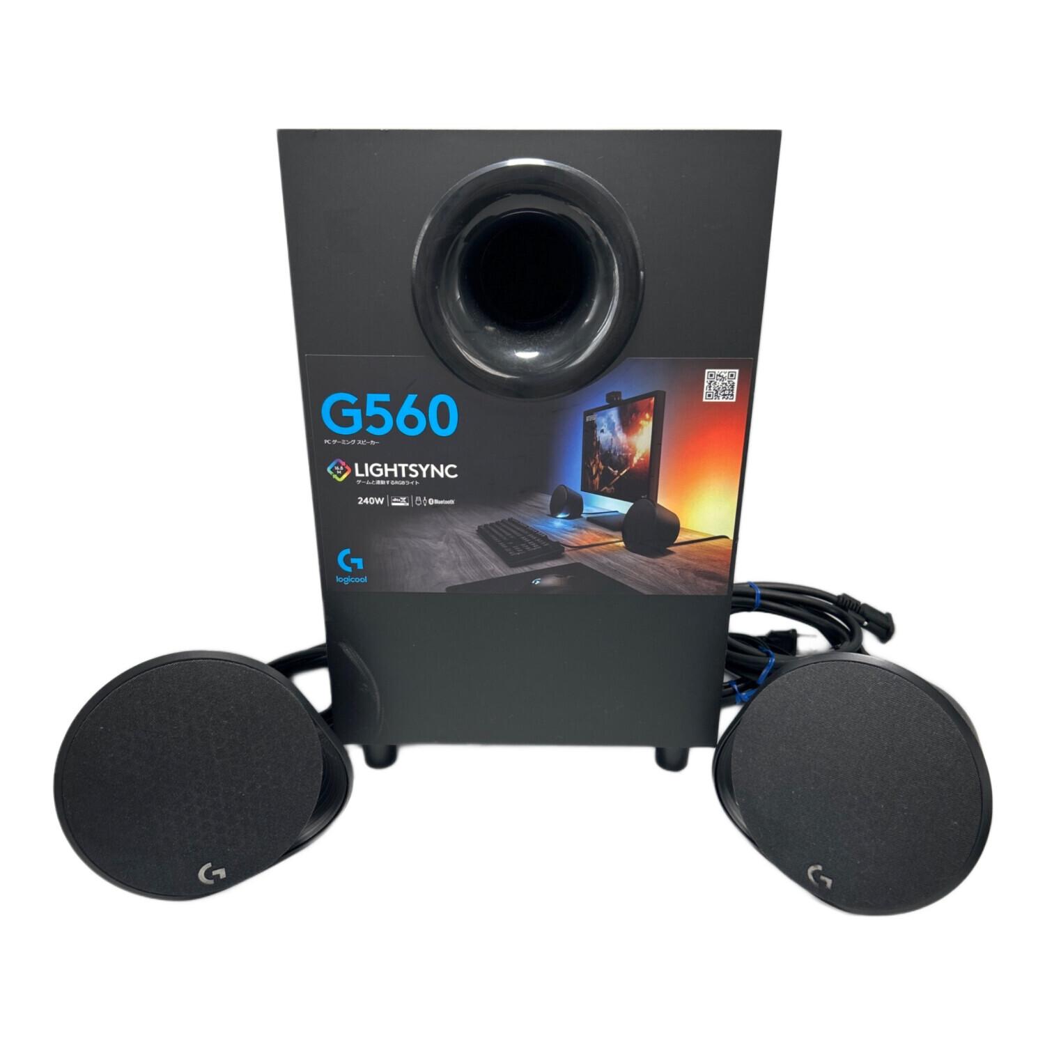 LOGICOOL (ロジクール) 2.1chゲーミングスピーカー LIGHTSYNC RGB G560