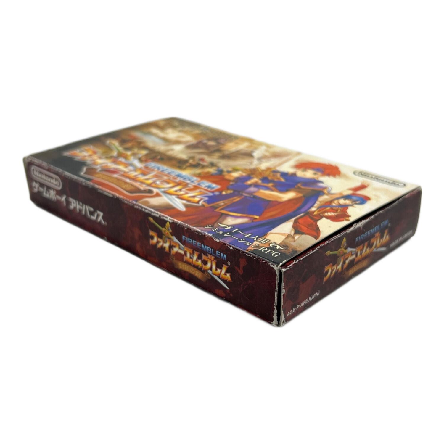 ゲームボーイアドバンス用ソフト 箱傷み ファイアーエムブレム 封印の