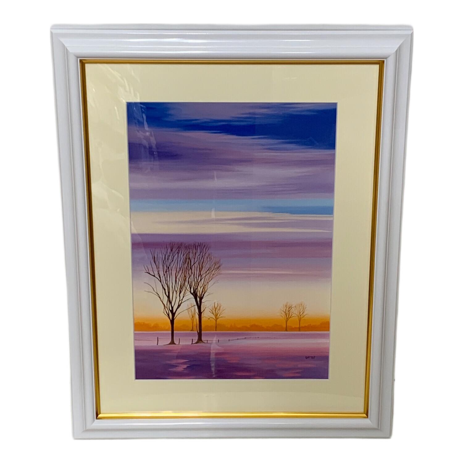 ミッシェル・バテュ 白い恋人達 絵画｜トレファクONLINE