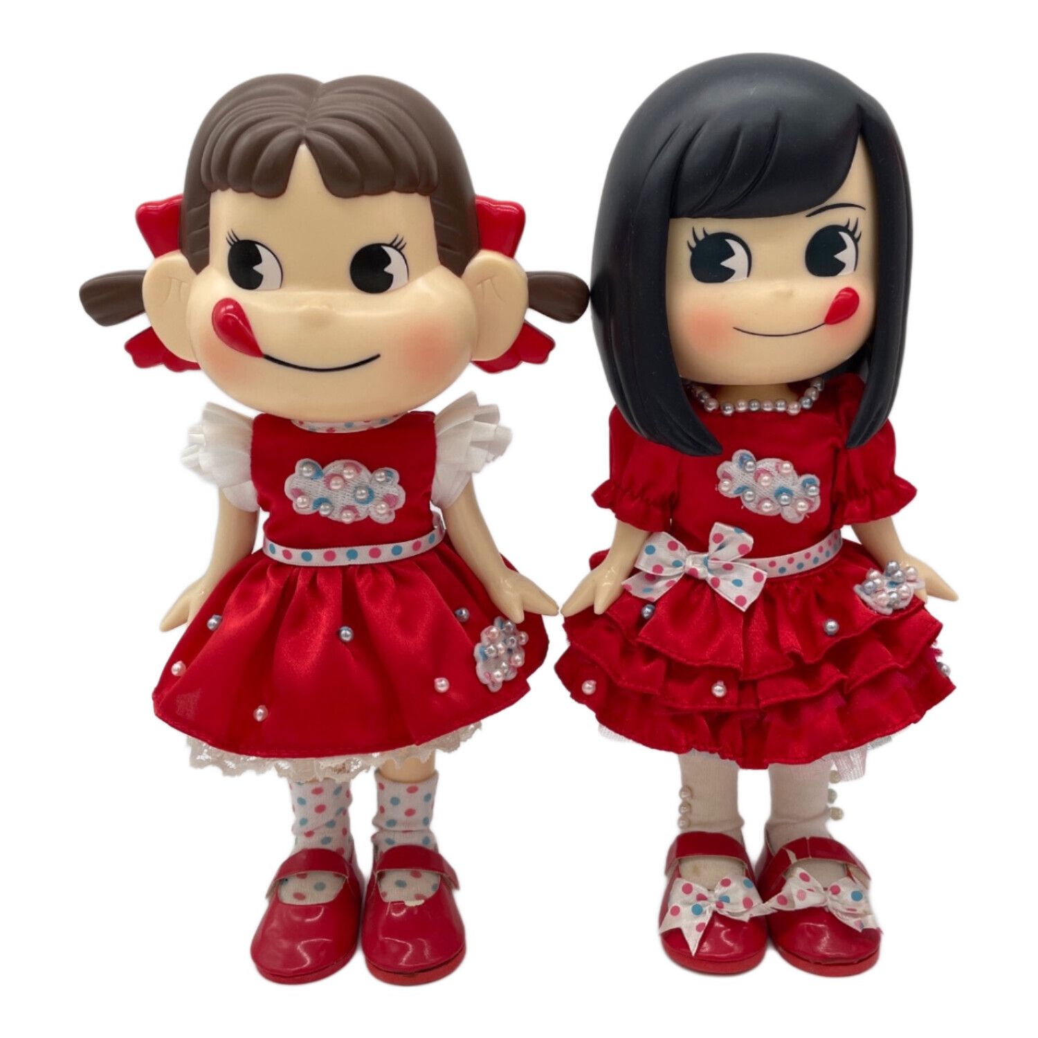 ペコちゃん＆あっちゃん コラボ記念人形セット｜トレファクONLINE