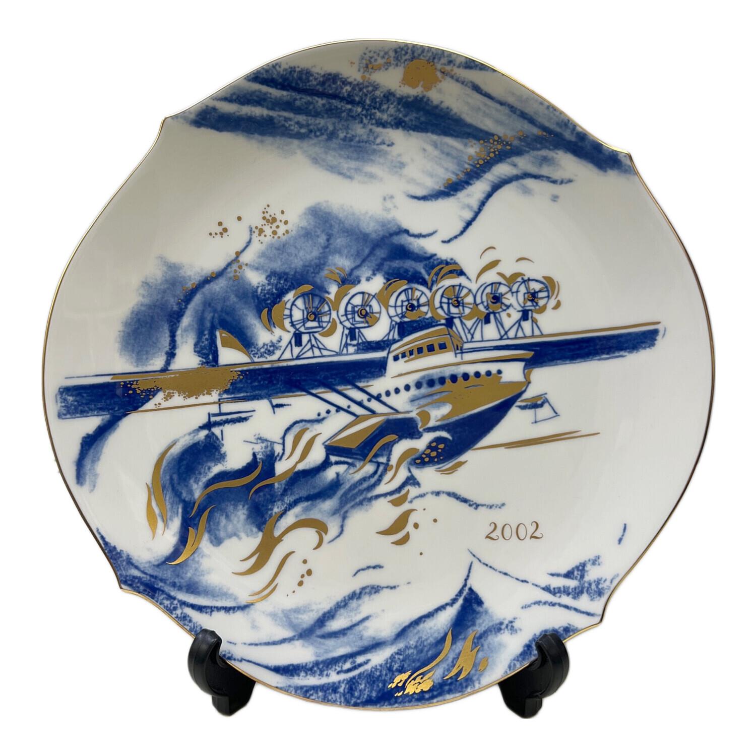 Meissen (マイセン) イヤープレート 飛行艇ドルニエドックス 2002