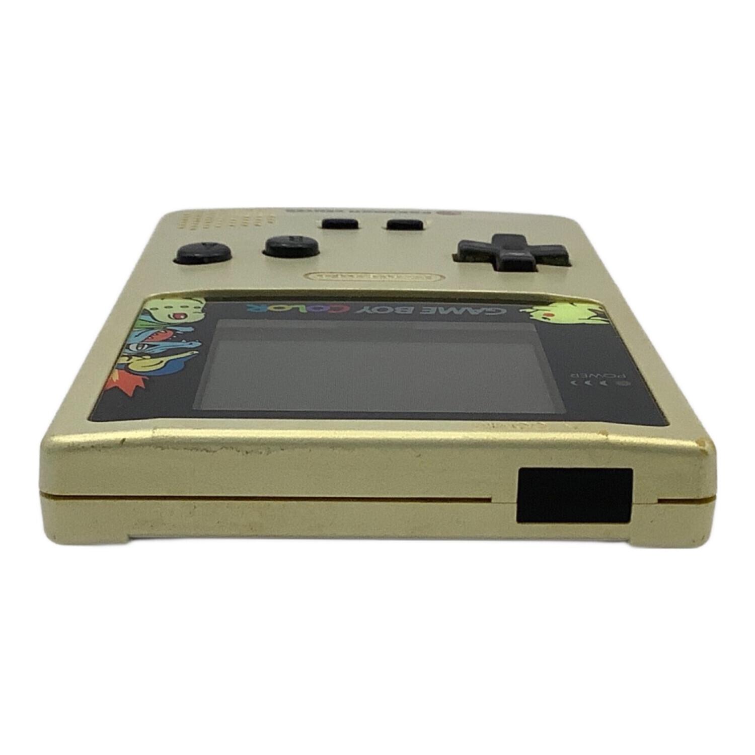 Nintendo (ニンテンドー) GAMEBOY COLOR 金銀記念バージョン @ CGB-001