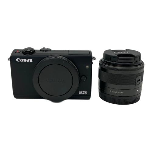 CANON ミラーレス一眼カメラ EOS M100 2420万画素 APS-C 22.3mm×14.9mm