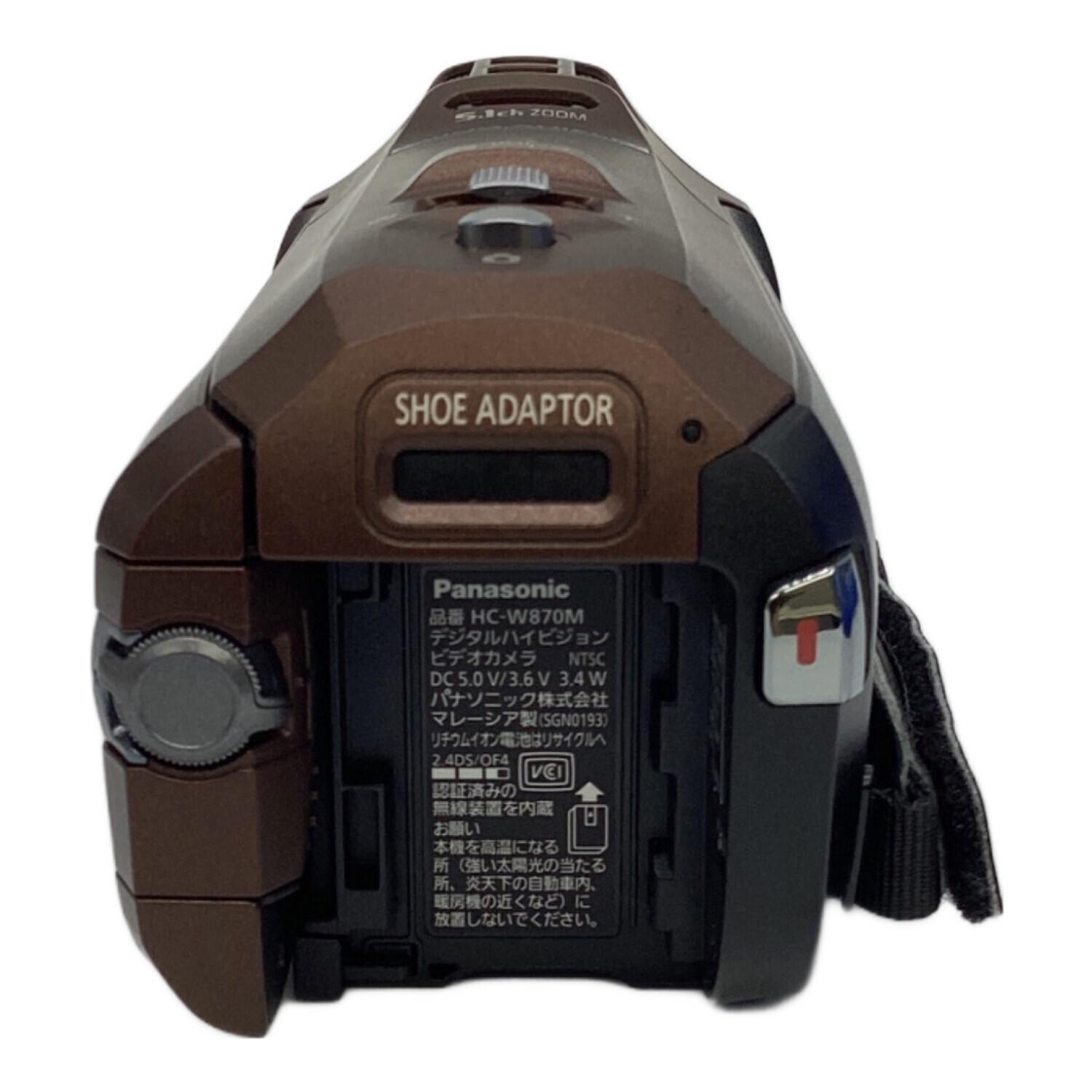 ビデオカメラ アクセサリーセット付き HC-W870M｜トレファクONLINE