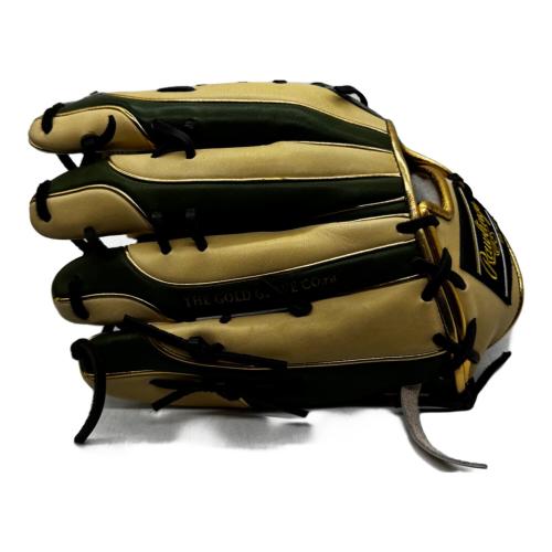 Rawlings 軟式グローブ プロモデル ベージュと緑 Rawlings 軟式
