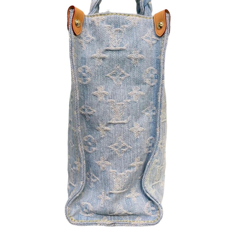 ルイ・ヴィトン LOUIS VUITTON レットゴー M24897 ブルー モノグラム