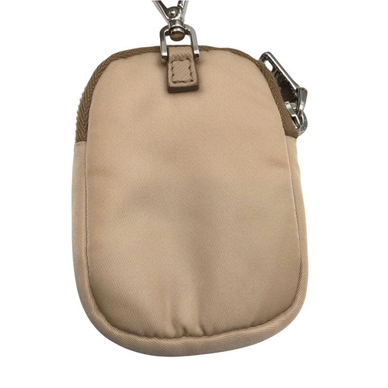 プラダ PRADA Re-Edition2005 バッグ 1BH204 ベージュ×SV金具 ナイロン