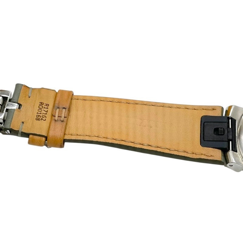 ルイ・ヴィトン LOUIS VUITTON タンブール QA045 グレー SS/革ベルト