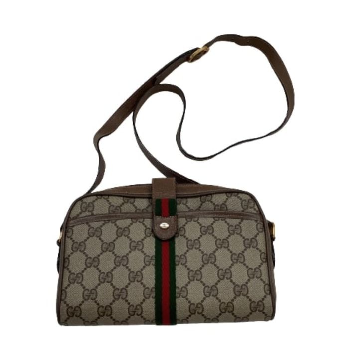 GUCCI グッチ OLD GUCCI オールドグッチ ショルダーバッグ ブラウン