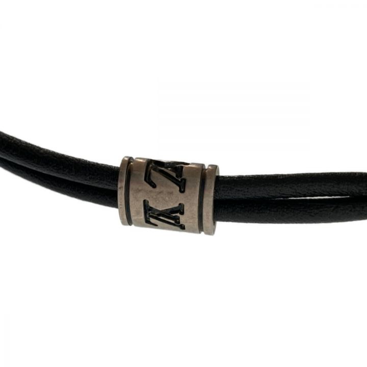 LOUIS VUITTON ルイヴィトン レザーブレスレット ブラスレアーカイブ