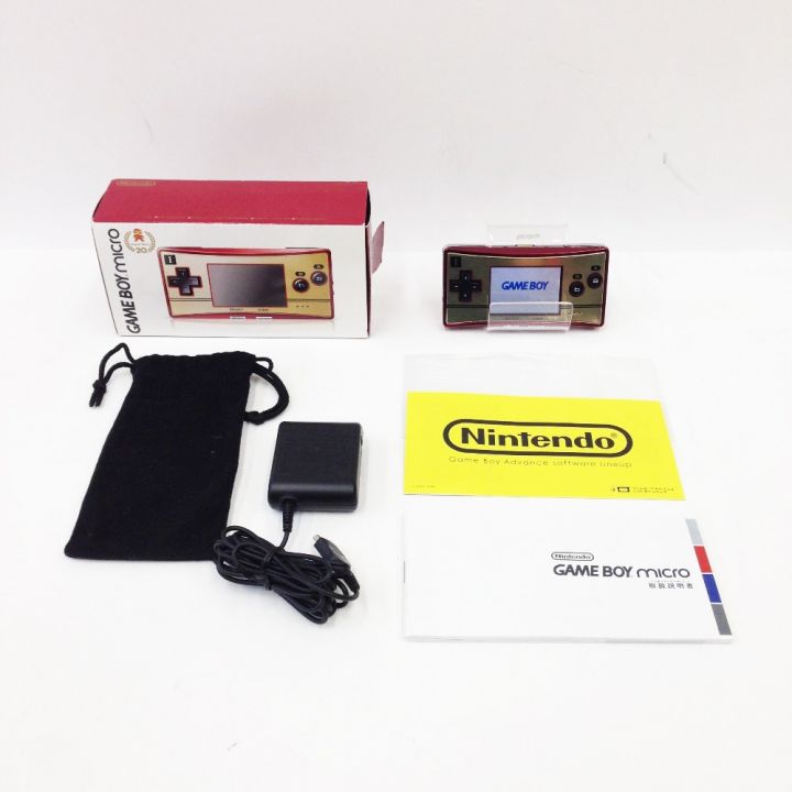 Nintendo ニンテンドウ ゲームボーイ ミクロ GAMEBOY micro 20周年記念