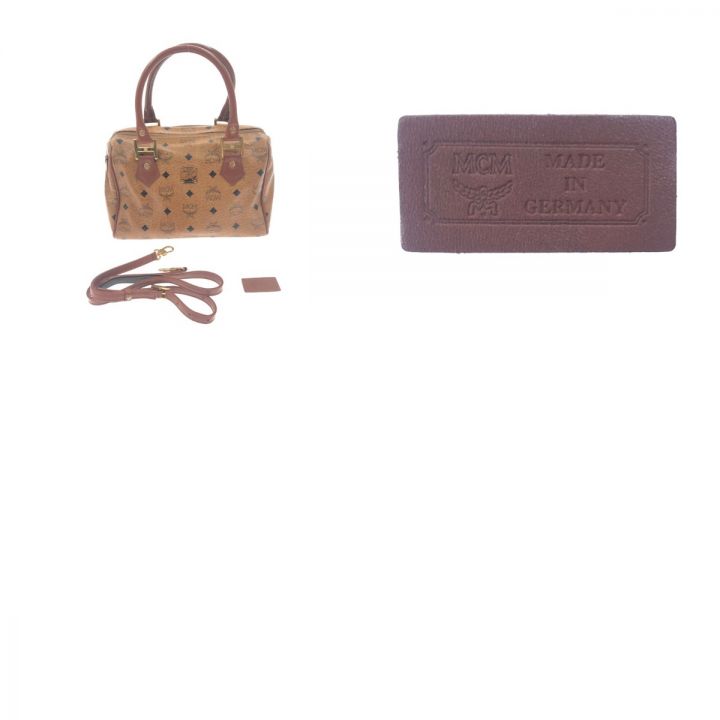 MCM エムシーエム ヴィセトス ロゴグラム 2way ショルダーバッグ