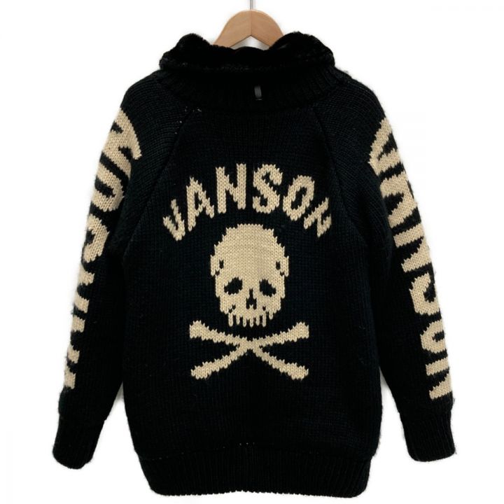 VANSON バンソン カウチンジャケット ニット スカル XL メンズ