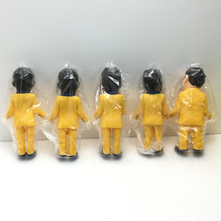 フィギュア《ラッツ＆スター / シャネルズ》5体セット / ソフビ - 中古