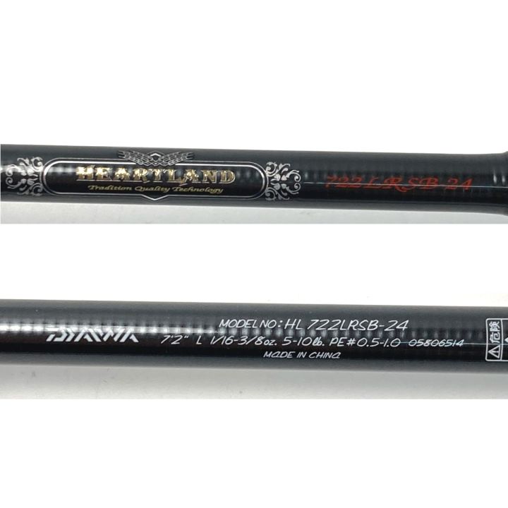 DAIWA ダイワ ハートランド HL 722LRSB-24 05806514 ルアーロッド