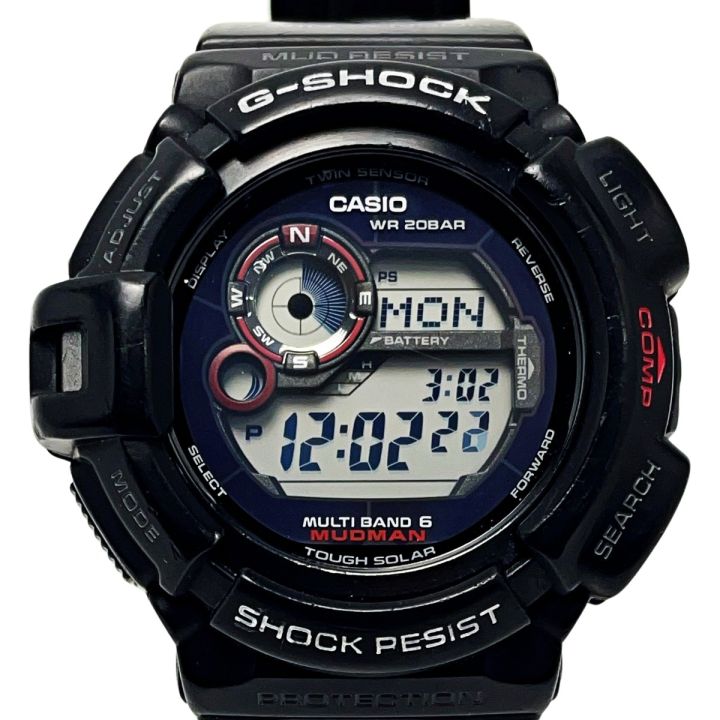 CASIO カシオ G-SHOCK MUDMAN マッドマン GW-9300-1JF ブラック 電波