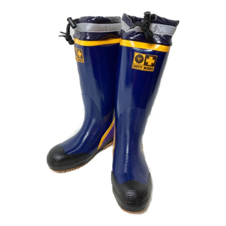 KOHSHIN 弘進ゴム 防寒安全長靴 サイズ LL(27.0cm) SW-01W ネイビー