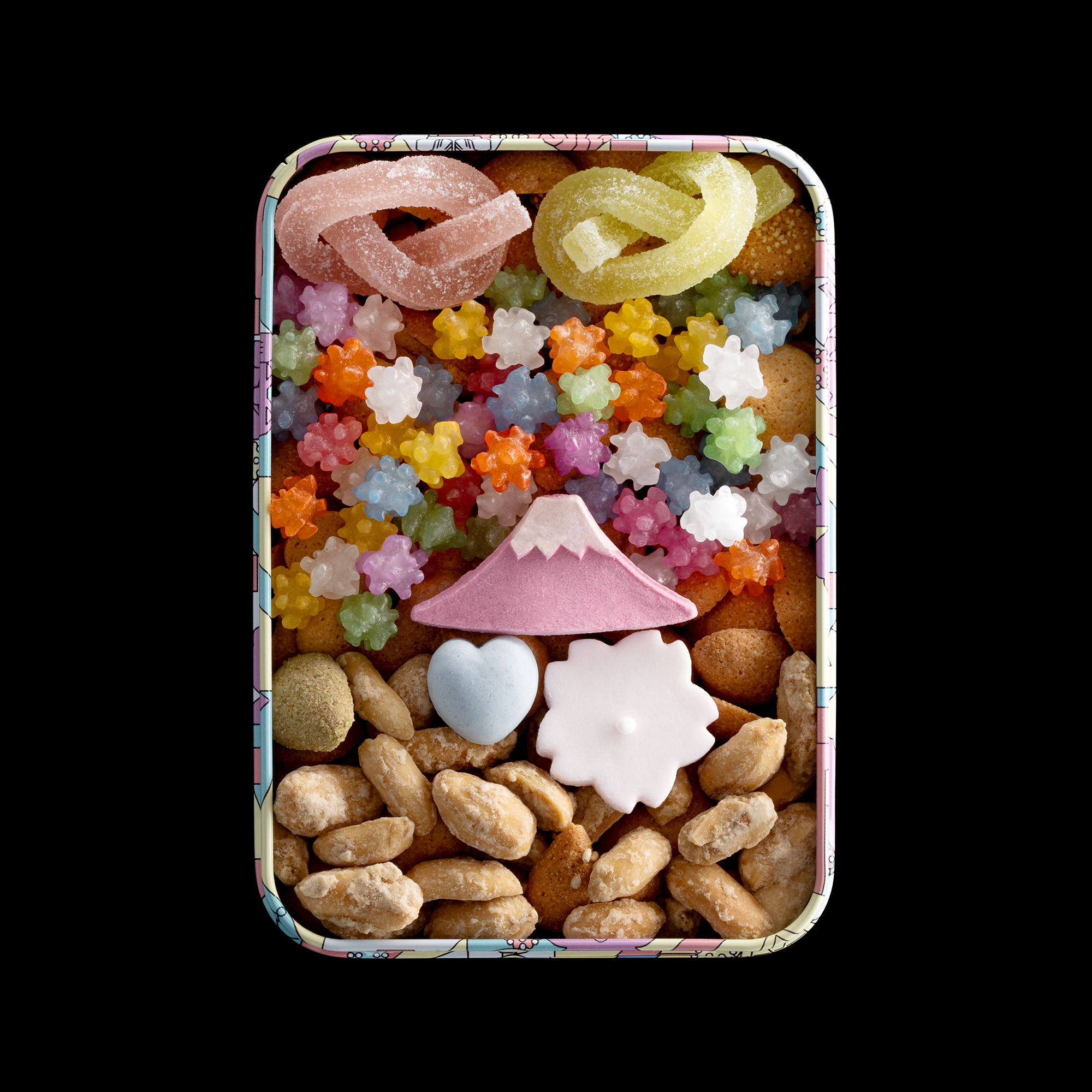 135周年限定缶 春の菊花（単品）| 銀座菊廼舎 冨貴寄(ふきよせ) | 銀座