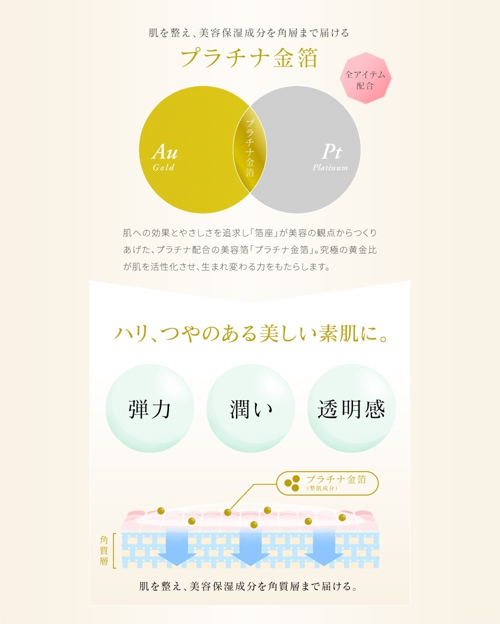 スキンケアトライアル3点セット 【初回限定・送料無料】 | 箔座