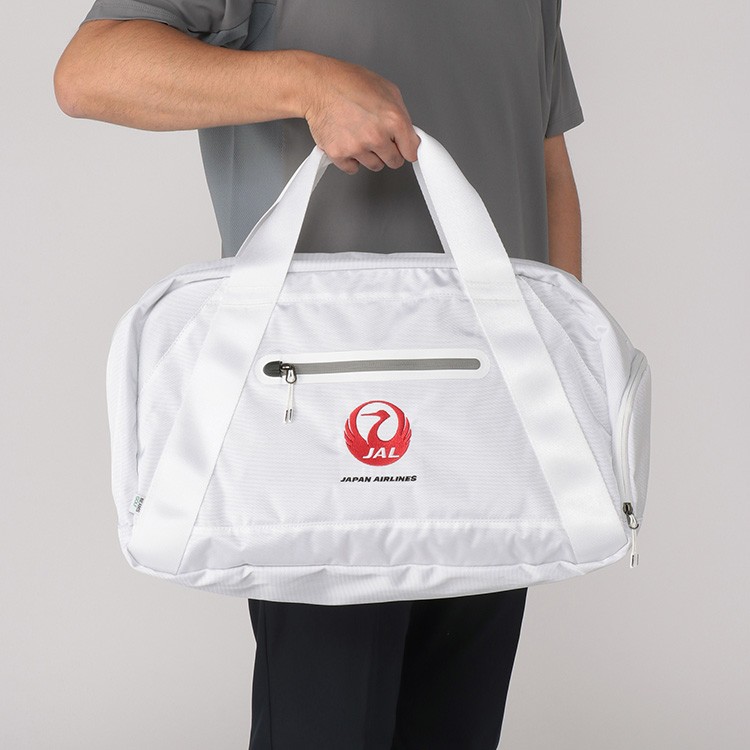 BEAMS GOLF] JALオリジナル シューズケース付き ボストンバッグ