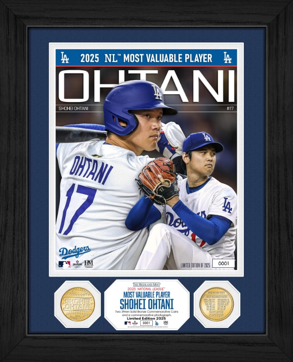 JALショッピング限定]大谷翔平選手 2025年MVP受賞記念 MLB公式