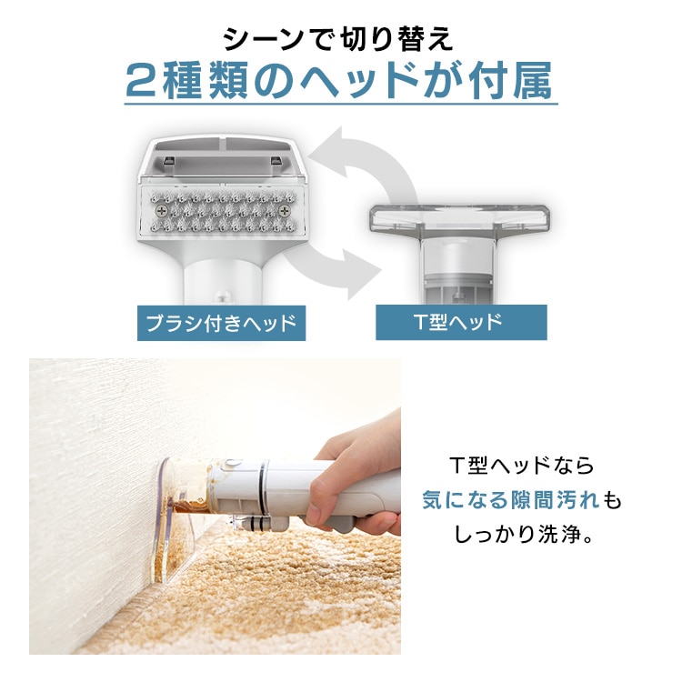 専用洗浄液付き]リンサークリーナー RNS-P10-W