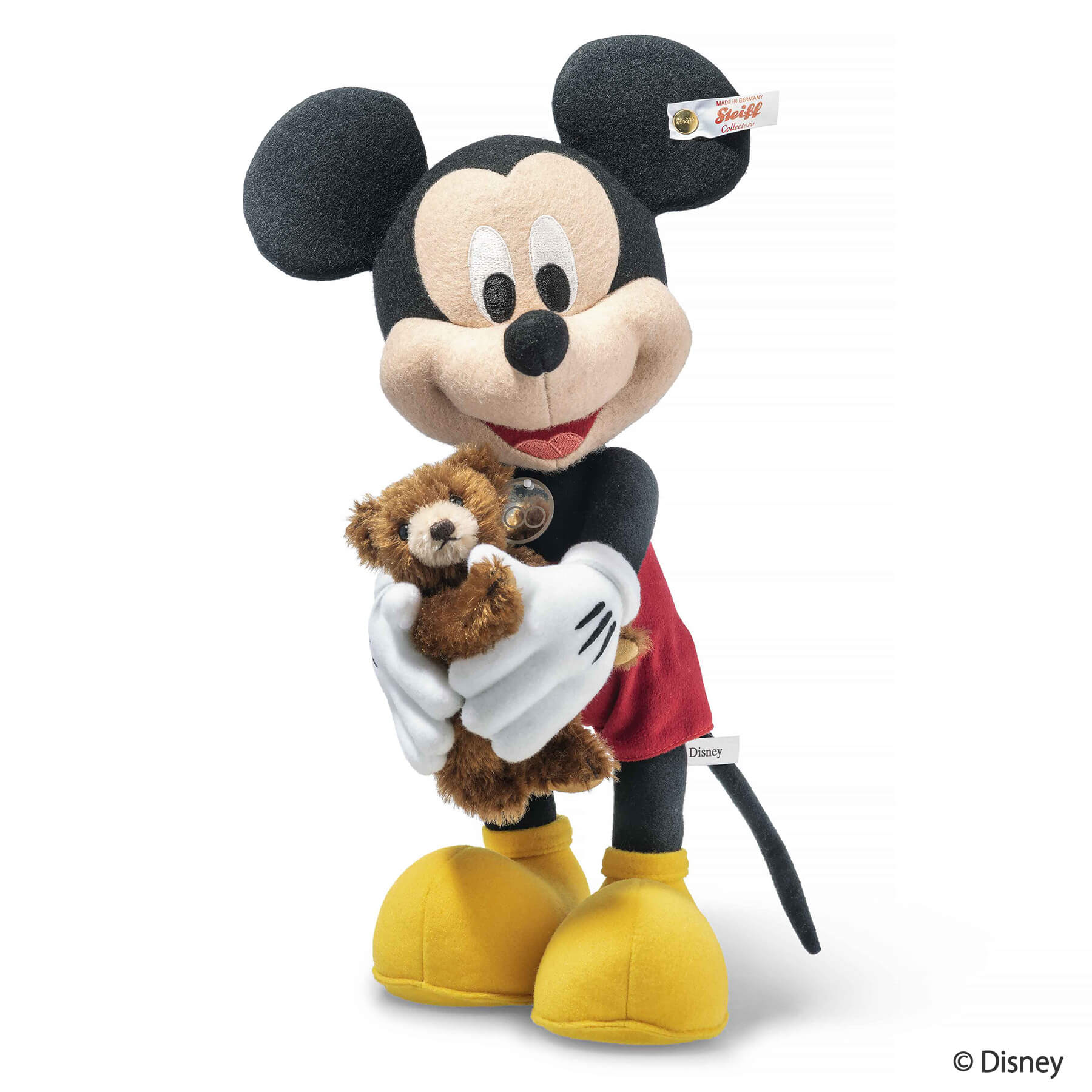 ディズニー D100 ミッキーマウスとテディベア □ | シュタイフ日本公式