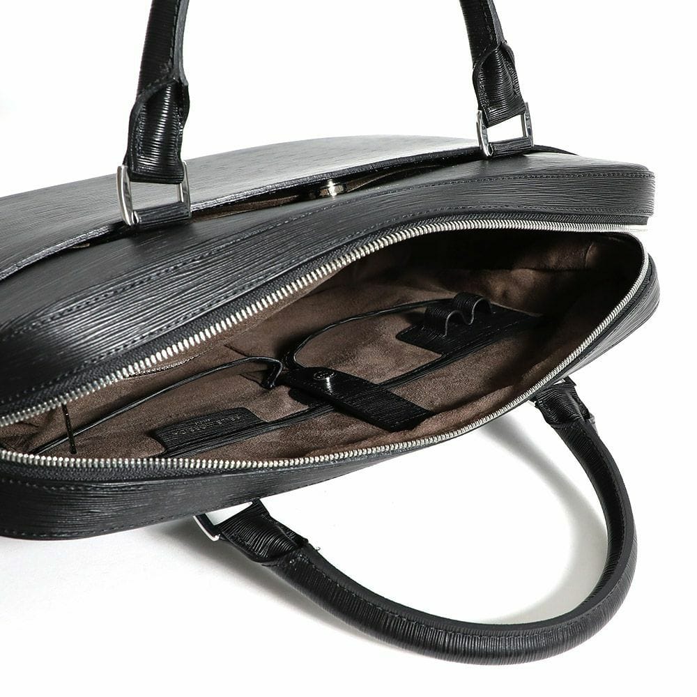 ペッレモルビダCA201-ブリーフバッグ(1室タイプ) BLACK(BLACK): PELLE