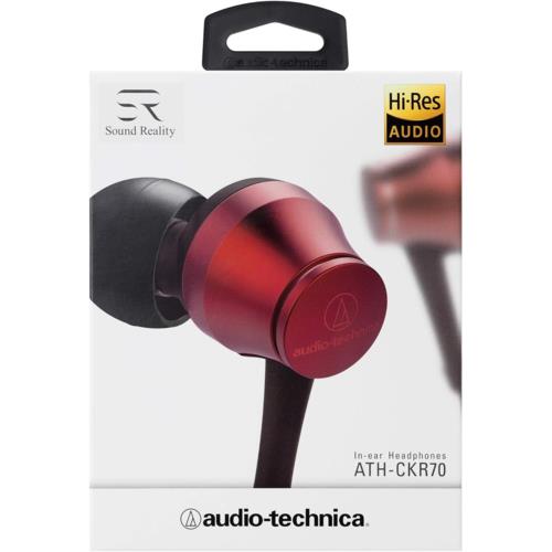 オーディオテクニカ(audio-technica) ATH-CKR70-RD ブリリアントレッド
