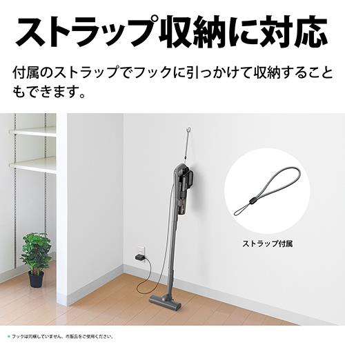 シャープ(SHARP) EC-PT2-H アッシュグレー コードレススティック掃除機