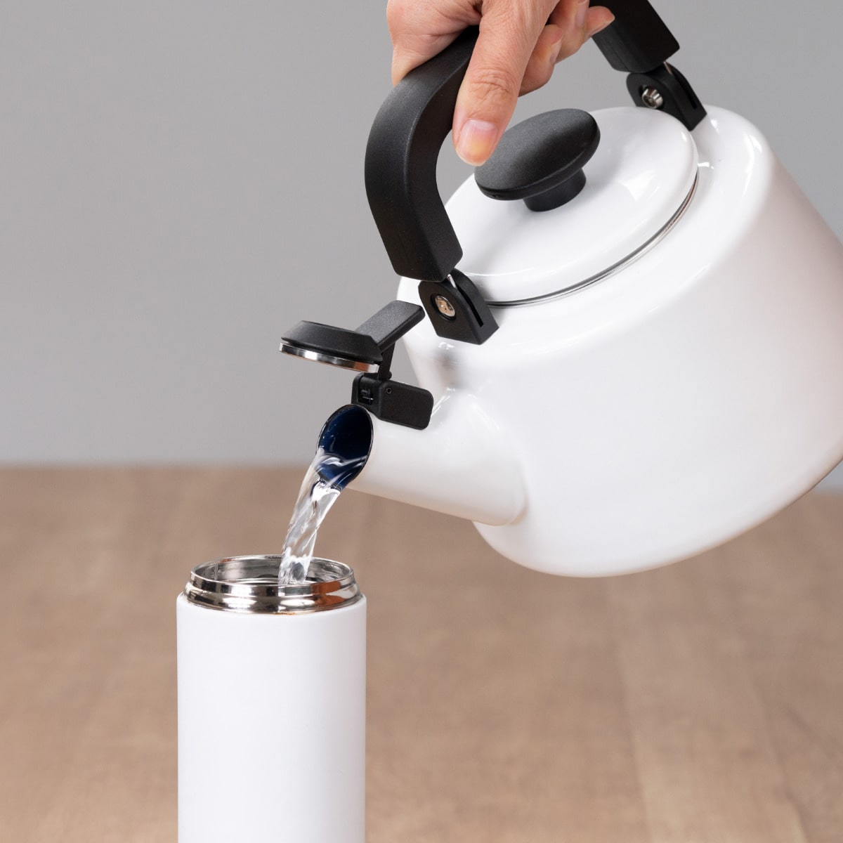 笛吹きケトル 2.1L IH対応 Cotton Plus 富士ホーロー Honey Ware