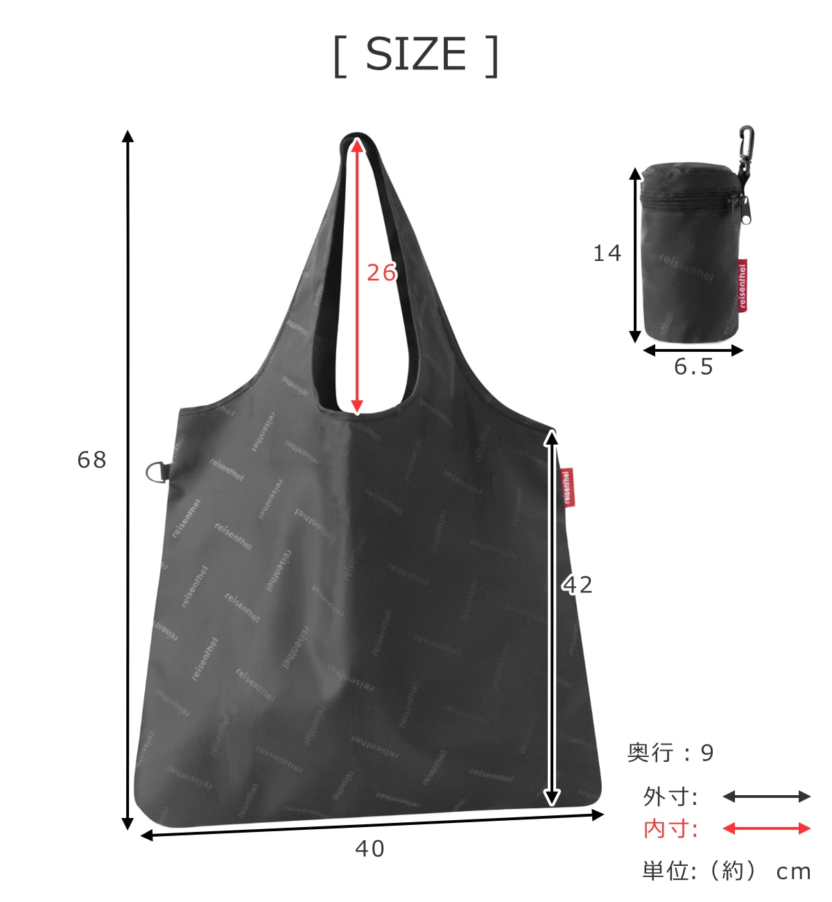 エコバッグ reisenthel ライゼンタール MINI MAXI SHOPPER L 18L