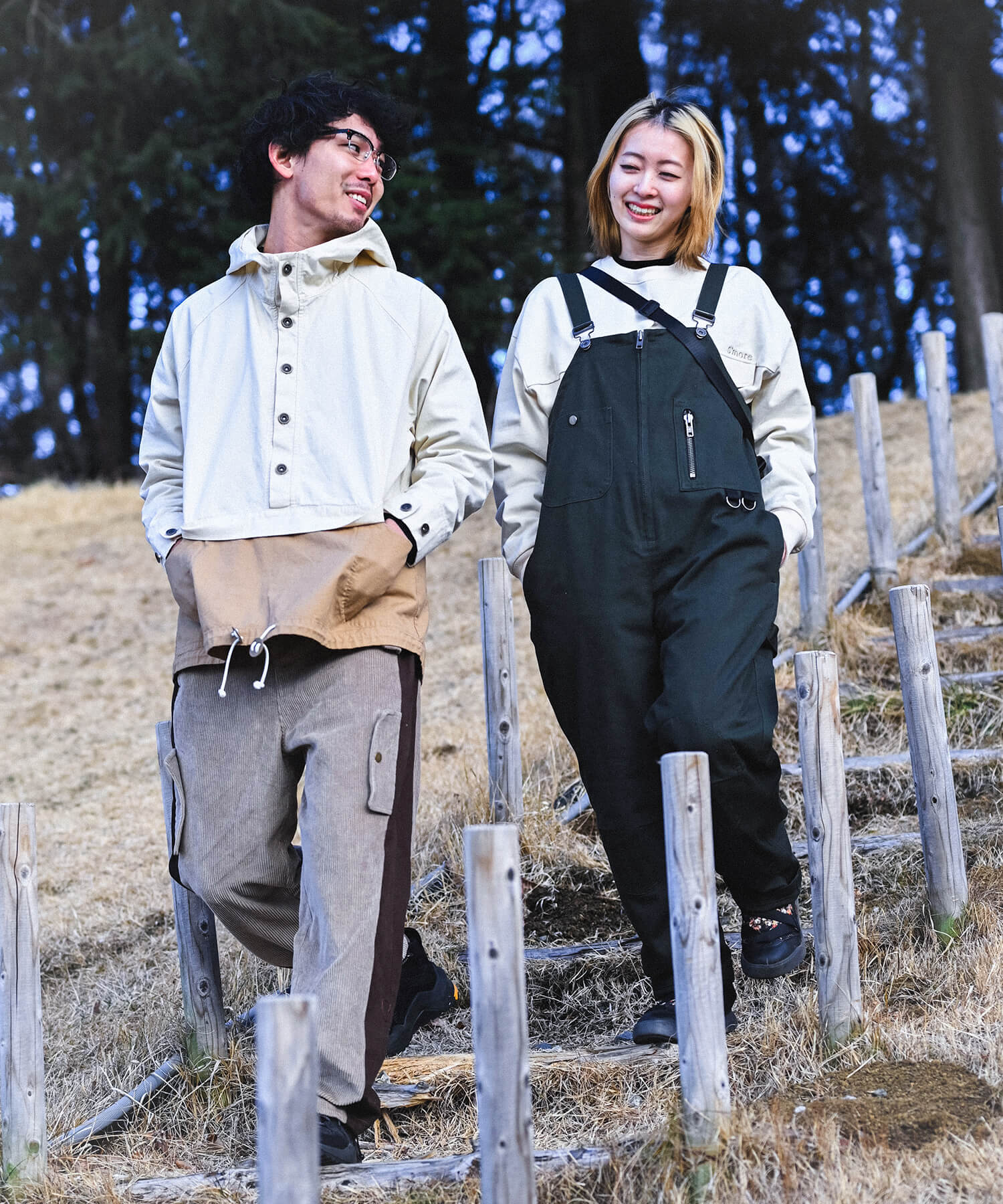 HALF ZIP BIG OVERALL – 【公式】S'more（スモア）