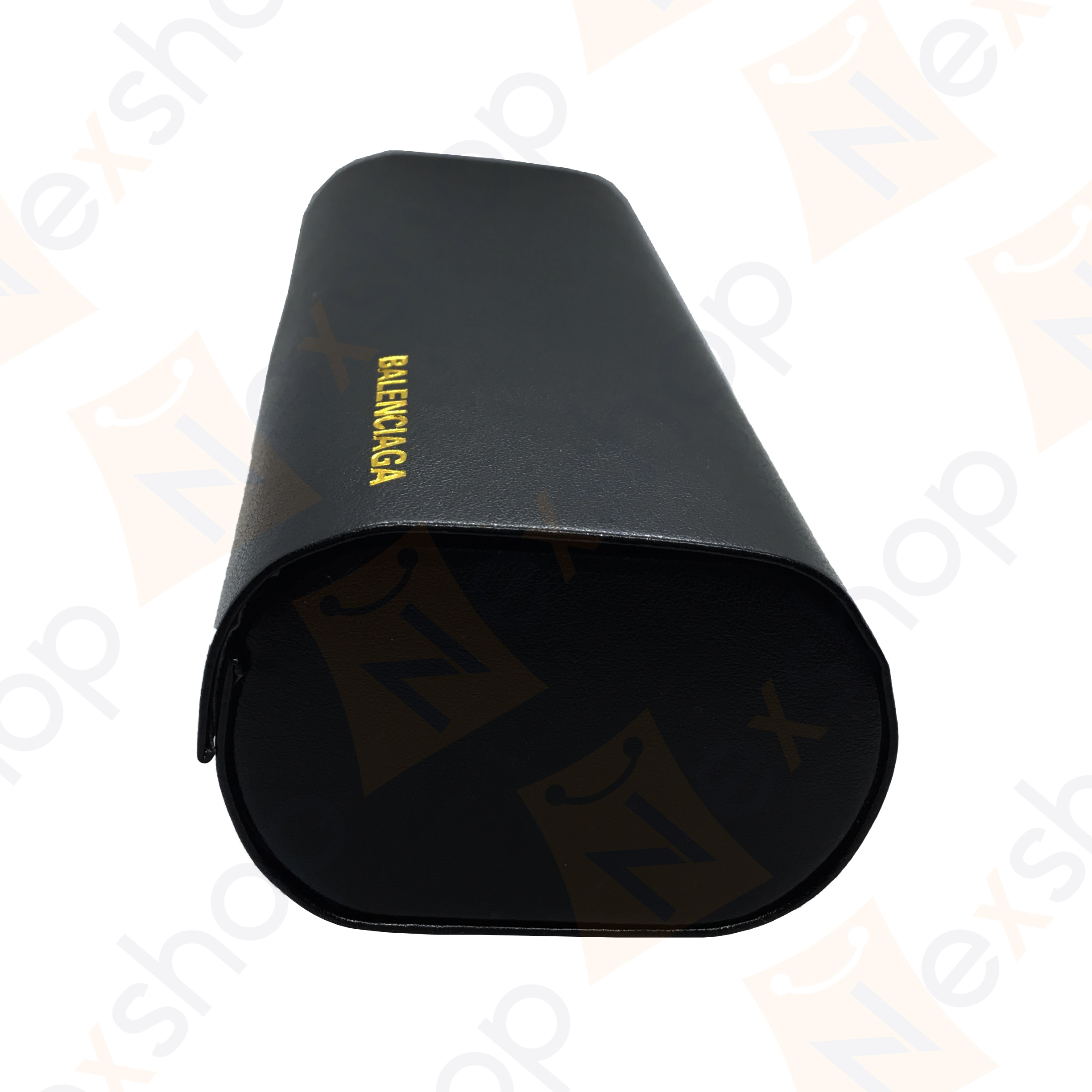 Balenciaga Sunglasses Eyeglasses Leather Hard Case w/ Cleaning