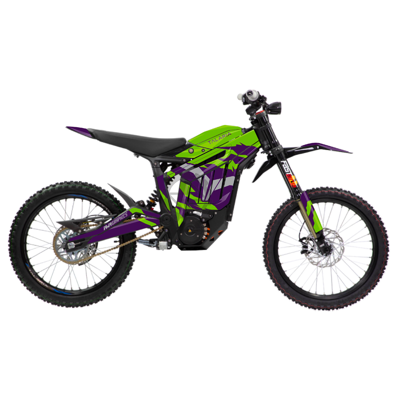 Graphic kit PWR Savage Purple / Green Talaria Sting MX3 / MX4 / MX5