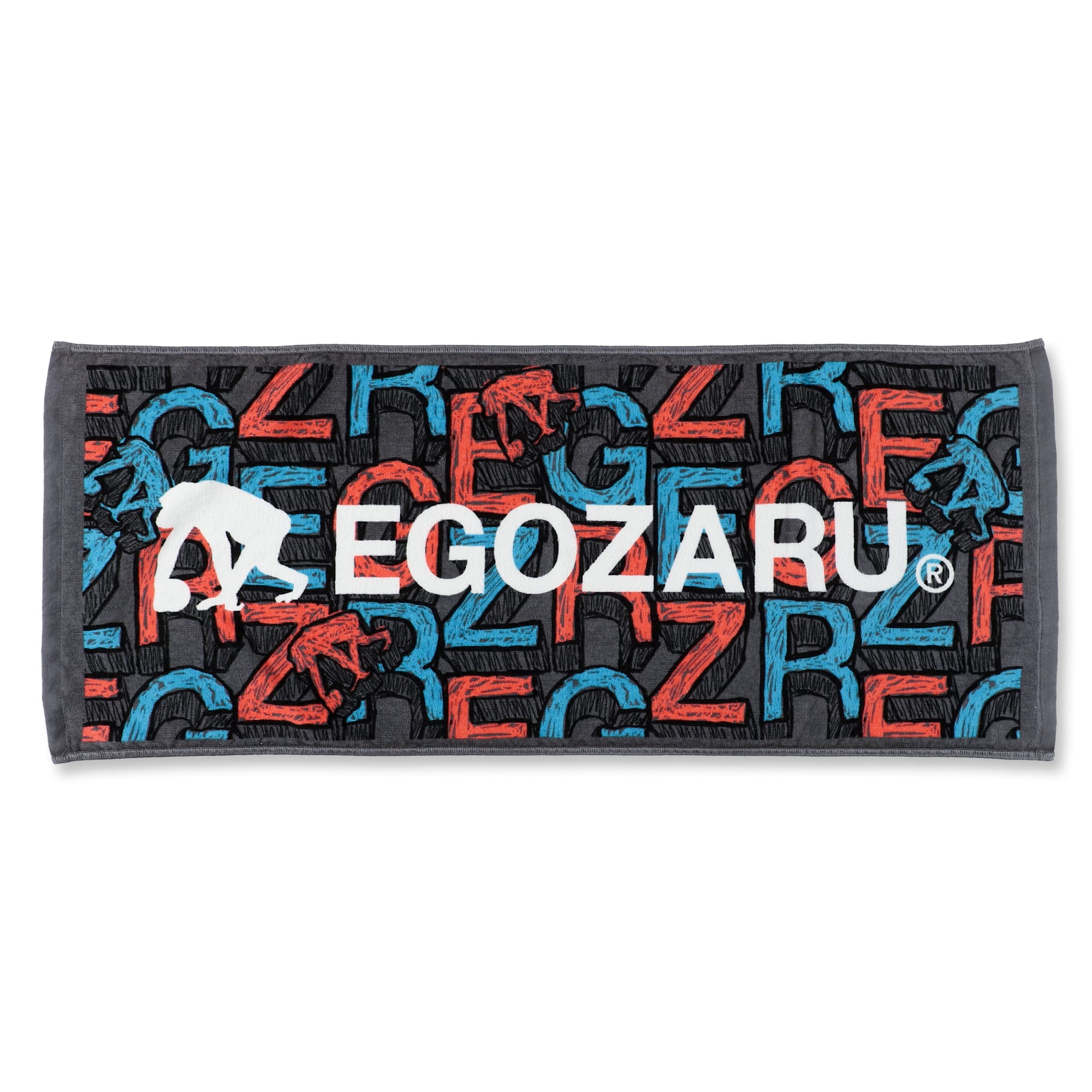 スクリブルブロック スポーツフェイスタオル – EGOZARU ONLINE STORE