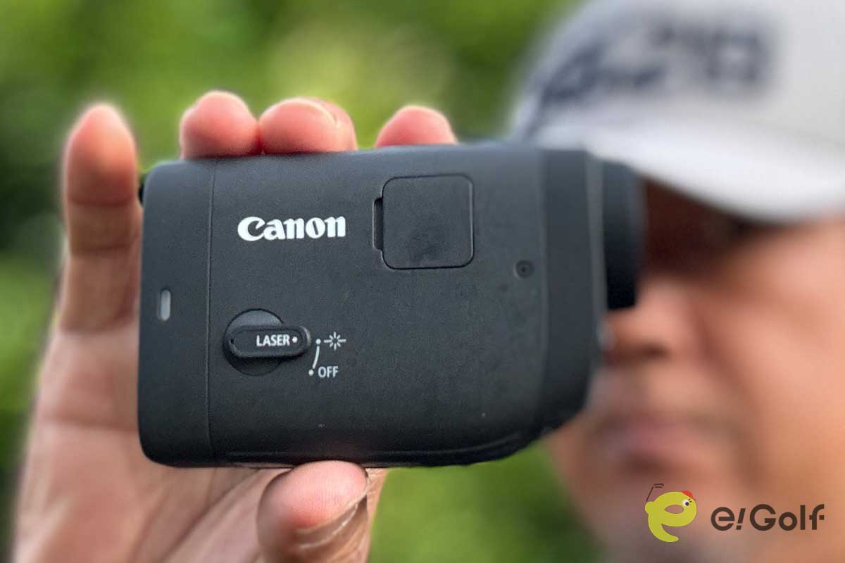 電子ファインダーで測距が超ラク！ キヤノン製レーザー距離計
