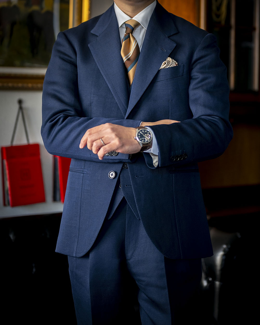 SAVILE CLIFFORD】サヴィルクリフォードの春夏の顔といえるウール