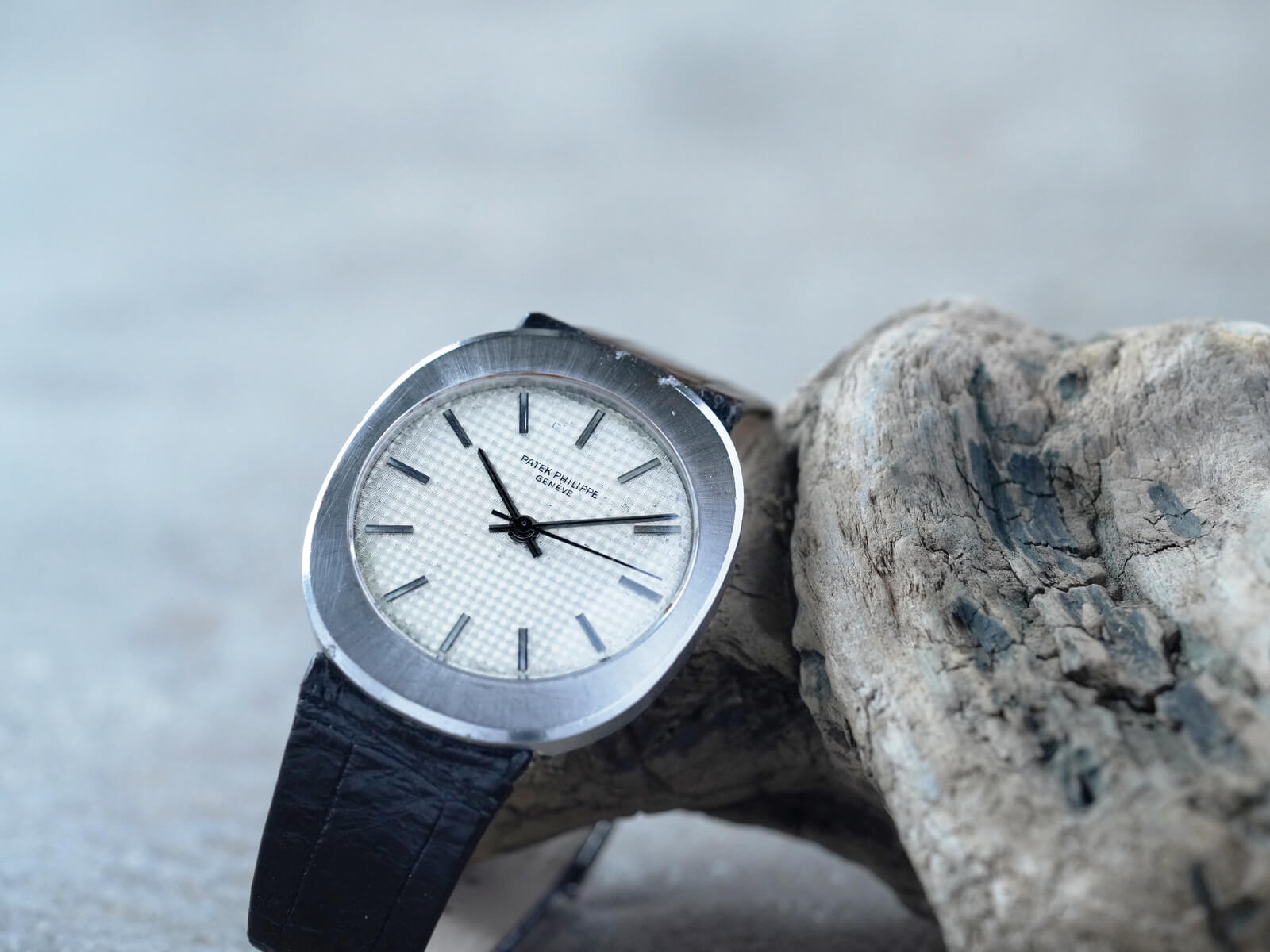 パテックフィリップ/UFOケース/タペストリーシルバーダイヤル