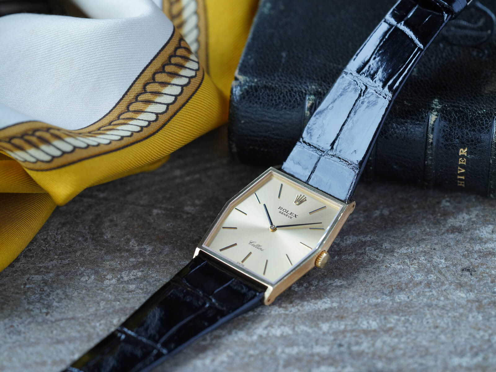 ロレックス/チェリーニ/ヘキサゴンケース/ゴールドダイヤル/Rolex