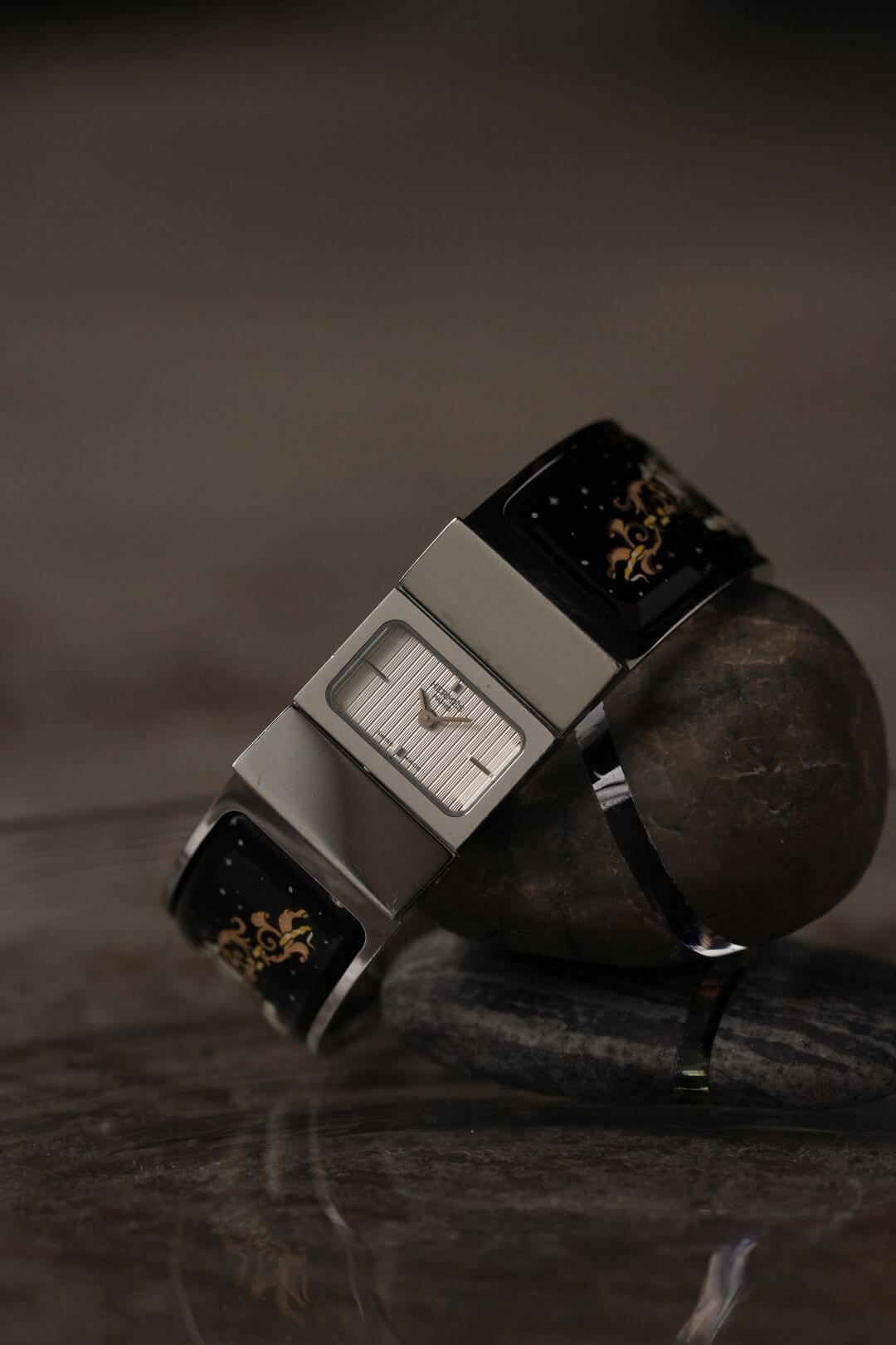 エルメス/バングルウォッチ/ロケ/シルバーダイヤル/Hermes/Bangle