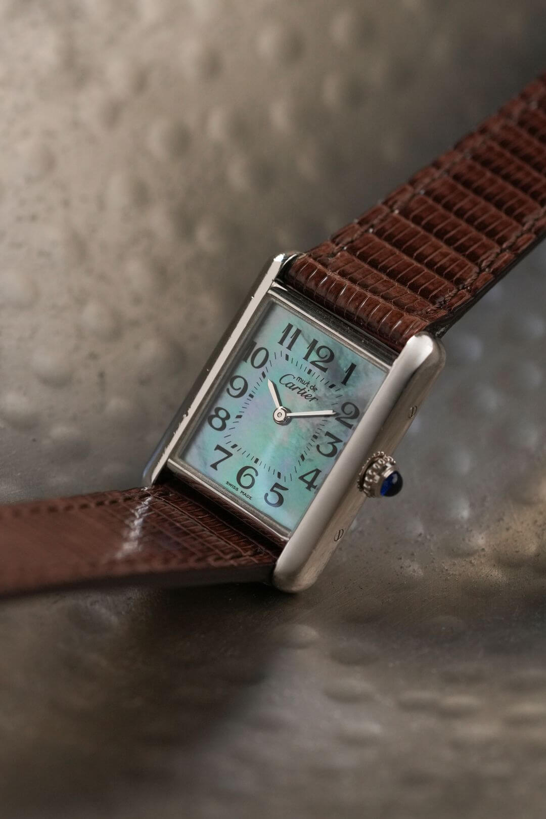 マスト ドゥ カルティエ/新型マストタンクSM/アルジャン/ブルーシェル