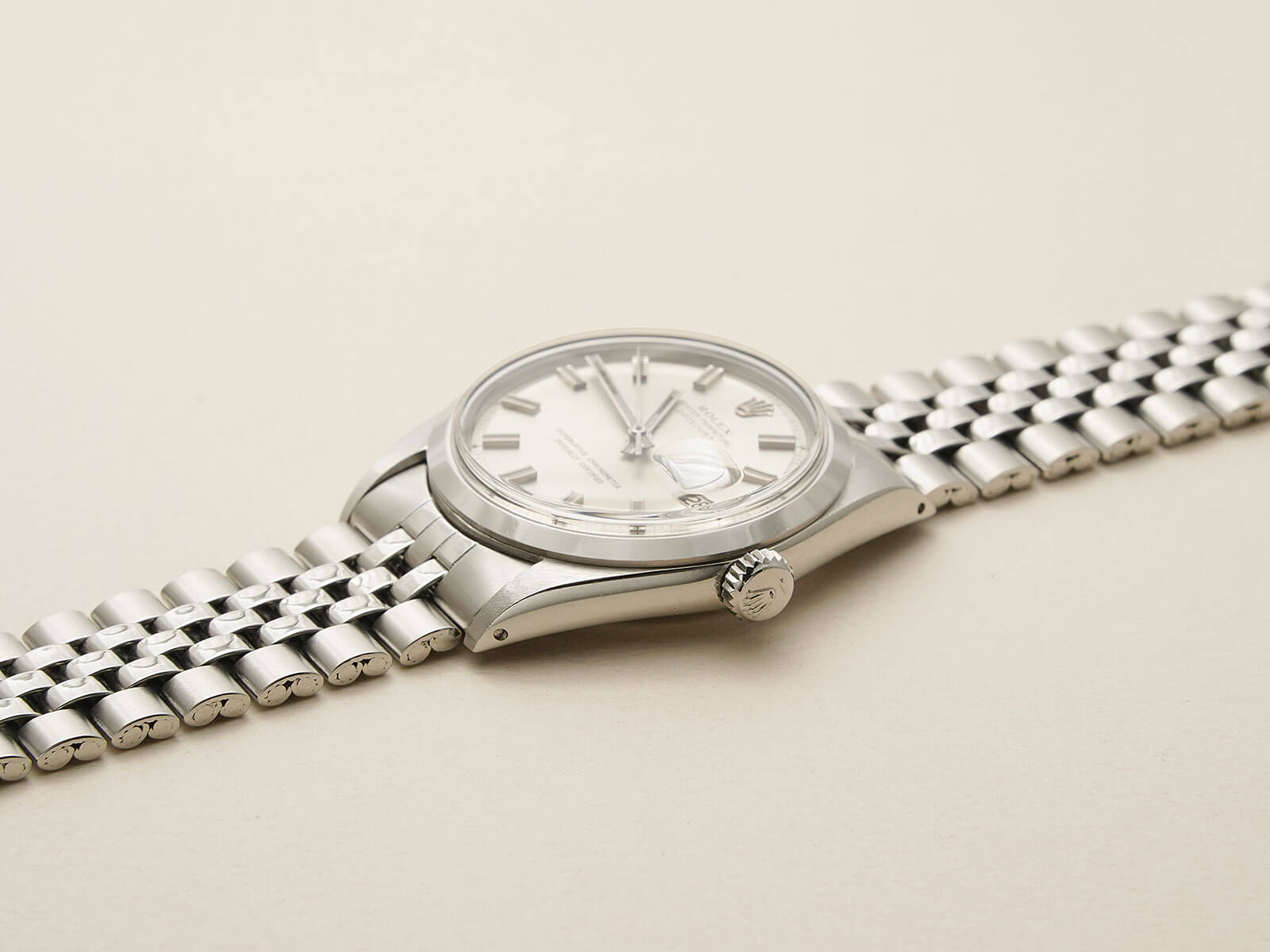 ロレックス/デイトジャスト/ワイドボーイシルバーダイヤル/クロノ