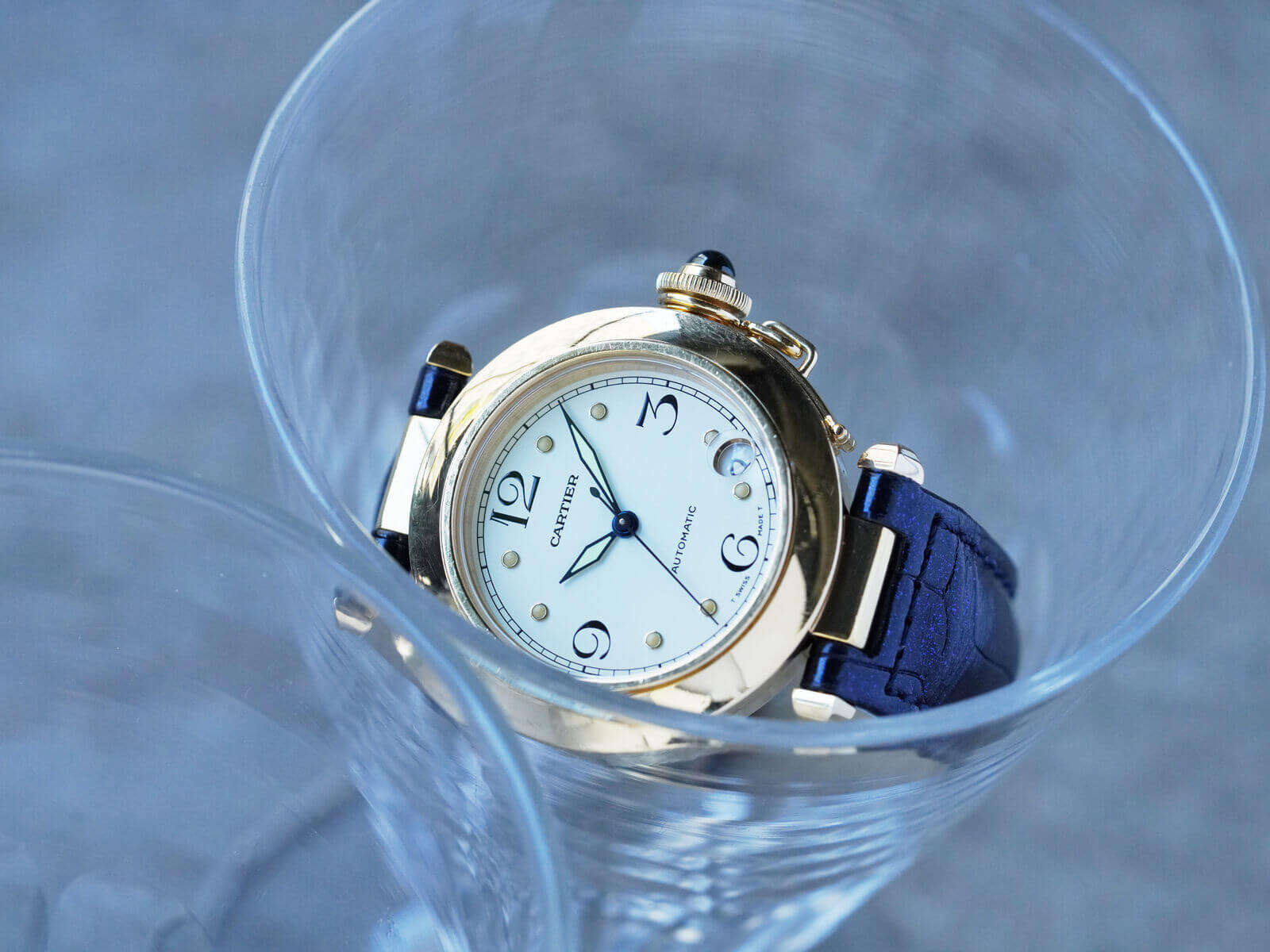 カルティエ/パシャC/アラビアアイボリーダイヤル/Cartier/Pasha C