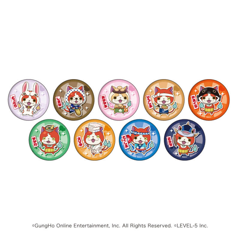 限定商品】缶バッジ「妖怪ウォッチ ワールド」05/ご当地ニャン05
