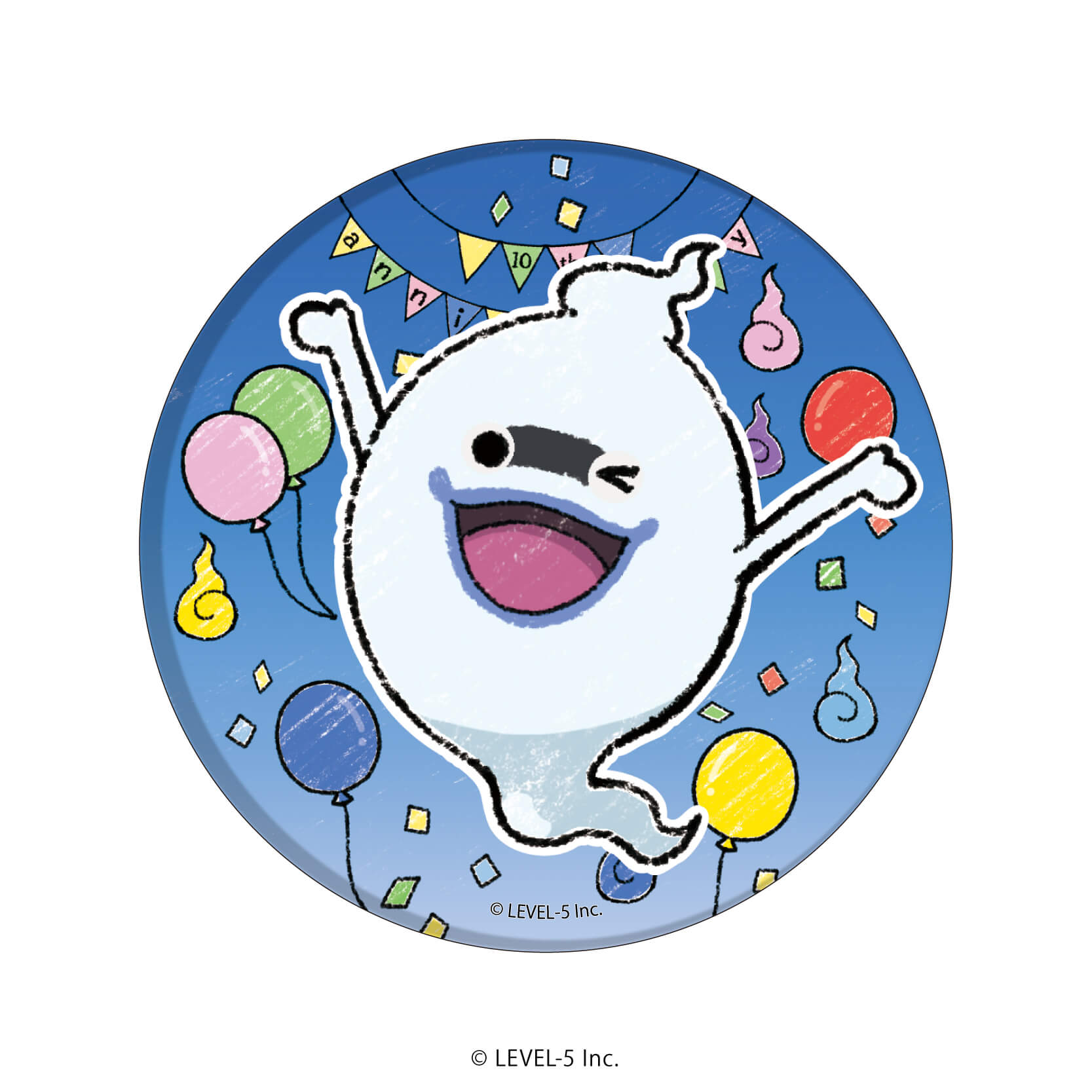 缶バッジ「妖怪ウォッチ」08/10周年ver. BOX① コンプリートBOX(全8種