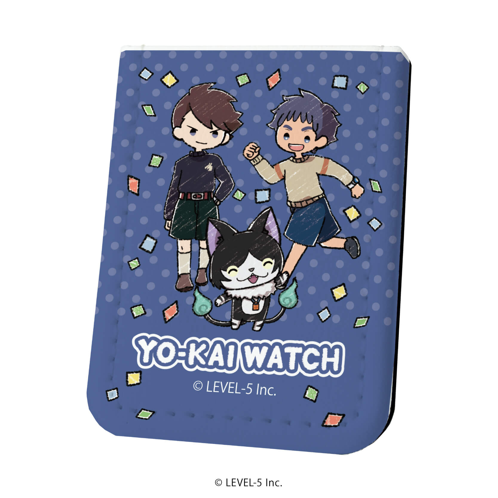 レザーフセンブック「妖怪ウォッチ」08/10周年ver. ネイビー(グラフ