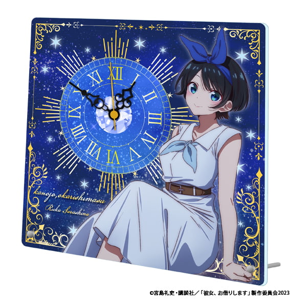 彼女、お借りします アクリル置時計【更科瑠夏】｜アニメ